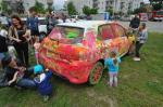 Malowanie samochodu przez dzieci