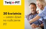 30 kwietnia - ostatni dzień na rozliczenie PIT.
Logo Twój e-PIT
