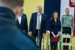 Minister w trakcie wystąpienia