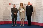 Wręczenie wyróżnień wielkopolskim laureatom – Naczelnik Urzędu Skarbowego w Kole Pani Dorota Ziora